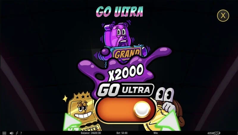 Treats of Terror II - GO Ultra-modus geactiveerd in het onderste paneel